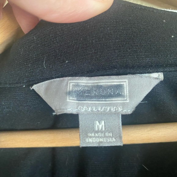 Merona Collection Black Short Sleeve Dress - Picture 2 of 3